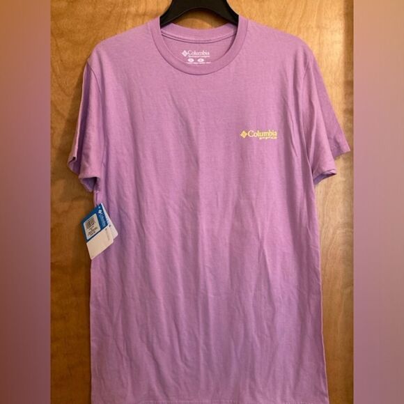 Columbia Other - NEW Columbia Men’s PFG Performance Fishing Gear T-Shirt Purple Yacht Ship Sz M